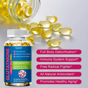 Capsules de glutathion OEM/ODM en gélules molles pour la détoxification du foie, la santé digestive et l'éclaircissement de la peau - Produits de beauté - Échantillon gratuit - Product Image 3