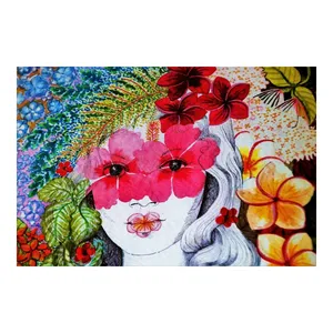 DIY Modern Sexy Face Fashion Women Wall Art Pictures Oil Canvas Painting For Home bedroom Decor