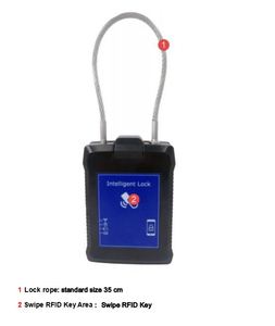 อุปกรณ์ IoT ป้องกันการโจรกรรม 4G แบบกำหนดเอง พร้อมระบบล็อคอัจฉริยะสำหรับขนส่งสินค้า  พร้อม GPS ติดตามตำแหน่ง  สำหรับตู้คอนเทนเนอร์ - Product Image 4