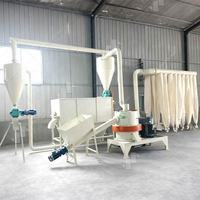 Broyeur à marteaux pour sciure de bois, moulin à farine, pulvérisateur de bois, broyeur de coques de noix de coco, machine de production de poudre, ligne de production, prix