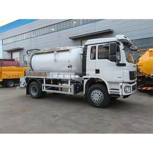 Camion-citerne à vide pour eaux usées Shacman L3000 4X2 15CBM avec pompe à vide à vendre - Product Image 5
