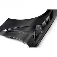 Ailes latérales ventilées en fibre de carbone style GTD pour Ford Mustang S550 EcoBoost GT 2018 à 2023 – Panneaux de carrosserie tuning en gros