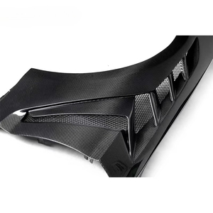 Guardabarros Laterales de Fibra de Carbono Estilo GTD con Ventilación para Ford Mustang S550 EcoBoost GT 2018-2023, Paneles de Carrocería Tuning - Product Image 5