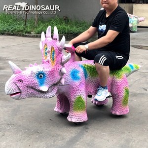 Auto de Dinosaurio para Montar en Parque de Atracciones con Control Remoto - Product Image 2