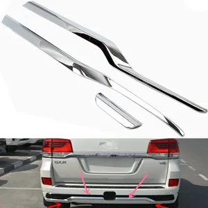 Moldura Decorativa Cromada para la Tapa del <span class=keywords><strong>Maletero</strong></span> Trasero para <span class=keywords><strong>Toyota</strong></span> <span class=keywords><strong>Land</strong></span> <span class=keywords><strong>Cruiser</strong></span> 200 2016-2019 2020, Embellecedor para la Puerta Trasera - Product Image 2