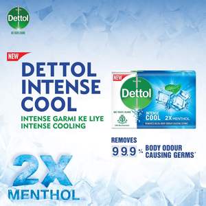 Pour Dettol Cool citron parfumé beurre de karité savon de soin de la peau fait main 125g Anti-acné blanchissant antiseptique paquet de 4 - Product Image 4