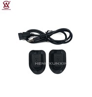 Interface de charge USB durable pour sac à dos, module de charge externe double port USB-C USB-A avec cordon d'extension
