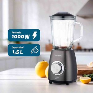 Frullatore Grunkel MixMaster 1000W con caraffa da 1,5L e 5 impostazioni di velocità per frullati e succhi - Product Image 2