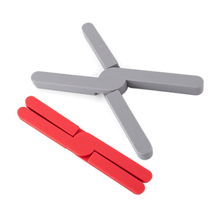 Tapis croix pliable en Silicone, tripoteur pour économie de chaleur, résistant à la chaleur - Product Image 2