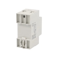 Protecteur de surtension électrique monophasé à tension réglable 63A, disjoncteur miniature, protection sur rail DIN 10kVA LED