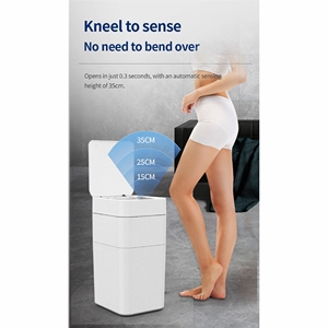 Smart Induction Trash Can Automatic Inductive lid opening for Home Office Kitchen 30L large capacity smart trash cans - Product Image 4