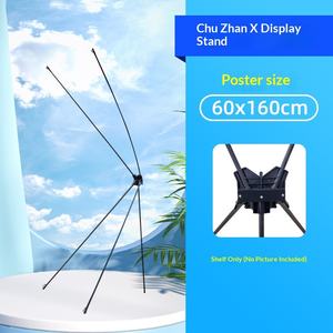 Expositor Vertical de Vinilo Estilo Coreano, <span class=keywords><strong>80x180</strong></span>, Azul, para Exteriores, Resistente a la Intemperie, Soporte Independiente para Carteles Publicitarios - Product Image 6