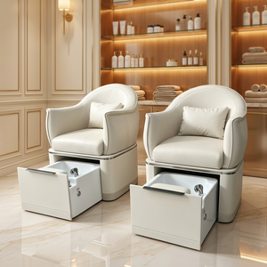 Sillones de Pedicura de Lujo para Salón de Belleza, con Spa para Pies, Cómodos, sin Plomería, Muebles para Salón - Product Image 1