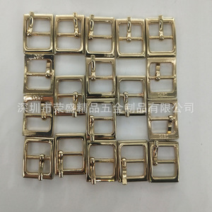 Hebilla de aleación de zinc con forma cuadrada, herrajes metálicos fundidos a presión para bolsos, ropa, zapatos, artesanías, acabado de revestimiento duradero. - Product Image 2