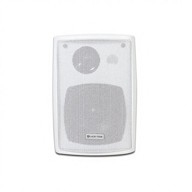 Waterproof 8 Ohm Wall Speaker with 3-Way for Spa Wet Area Commercial Background Music System Weatherproof Audio