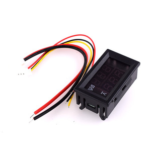 Ampèremètre et voltmètre numérique micro Hongwei 0-100V 1A avec affichage double LED rouge - Product Image 2