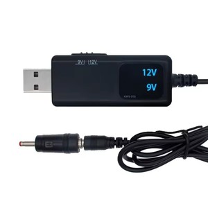 Convertisseur USB Boost Alimentation/<span class=keywords><strong>Chargeur</strong></span>/Câble convertisseur 5V 9V 12V Convertisseur élévateur USB avec connecteur 3.5x1.35mm - Product Image 6