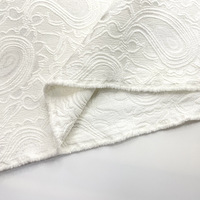 Tissu pour vêtements en satin teint en fil à motifs floraux jacquard 98% polyester 2% élasthanne pour costumes de filles JS-4271C