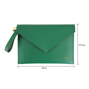 OEM Pebble Pattern Slim Muti-Functional Femmes Sac à main Longue Enveloppe Pochette Portefeuille en cuir - Product Image 6