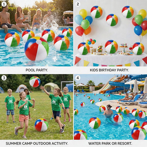 Ballon de plage gonflable en PVC <span class=keywords><strong>pour</strong></span> les jeux de <span class=keywords><strong>piscine</strong></span> et de plage en été, impression personnalisée OEM ODM - Product Image 6