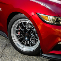 Jantes Beadlock Forgées Sur Mesure 15 17 18 Pouces, Échelonnées et Étroites, 5x115 5x120 5x120.65 pour Camaro Corvette Hellcat Drag Pack