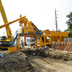 Capacité mobile automatique 50m3/h de centrale à mélanger le béton de machines de construction à 240m3/h à vendre en stock - Product Image 3