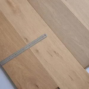1225*197*14mm Oak papan kayu solid lantai kayu rekayasa lantai kayu