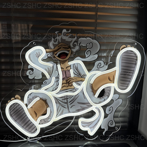 Vente chaude personnalisé Anime LED néon affaires personnalisé enseigne au néon acrylique applique murale Art pour la maison événements Restaurant intérieurs - Product Image 1