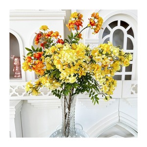 Flores artificiales de Michelia Figo de Meiyu Craft, decoraciones de seda para bodas, arreglos florales para pasillos, accesorios para la sala de estar. - Product Image 5