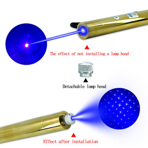 レーザーライトペンレーザーポインター強力な長距離ブルーレーザーポインター1000メートルフラットレーザーポインター - Product Image 2