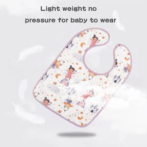 Bavoirs pour bébé en matériau écologique Tabliers d'alimentation en PU imperméables pour les tout-petits Bavoirs réutilisables pour l'alimentation à domicile - Product Image 4