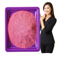 Rehausseur de nutrition en vrac de poudre de jus de canneberge biologique lyophilisé instantané personnalisable OEM