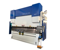 Presse plieuse CNC professionnelle entièrement automatique synchronisée, certification ISO, moteur haute puissance, aluminium