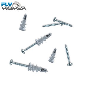 Tornillo de Anclaje para Paneles de Yeso Autoperforante de Aleación de <span class=keywords><strong>Zinc</strong></span>, Cabeza Avellanada, Rosca M4, Diámetro de 13 mm, Capacidad de 10 kg, Superficie Galvanizada - Product Image 6