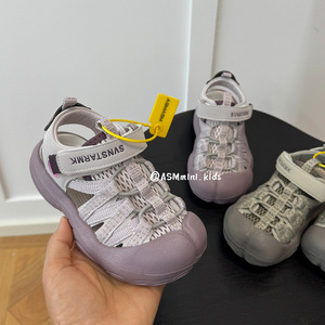 <span class=keywords><strong>Sandales</strong></span> de sport pour enfants 2025 – Style été – Garçon et Fille – Bout fermé – Maille respirante – Fermeture Velcro – Semelle extérieure en EVA – Chaussures à bout couvert - Product Image 2