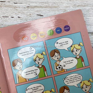 Enfants personnalisé bilingue espagnol anglais interactif <span class=keywords><strong>Pictionary</strong></span> livre sonore apprentissage jouet éducatif pour les enfants - Product Image 5