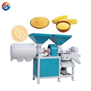 Molino de Maíz de 7.5KW 380V, Trituradora de Maíz, Molino de Granos y Harina para Pequeñas Granjas, Planta de Procesamiento de Granos, Uso en Trigo, Arroz y Sorgo - Product Image 1