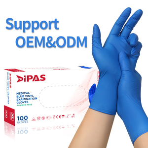 ตรวจสอบถุงมือไนไตรล์แบบไม่มีแป้ง ผู้ผลิตถุงมือไนไตรล์แบบใช้แล้วทิ้ง และถุงมือไนไตรล์สีน้ำเงินขนาด 5 มิล - Product Image 1