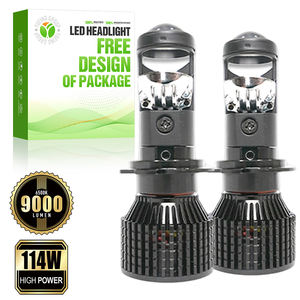 Bombilla LED de Repuesto para Faros Delanteros MP4A EMC Canbus, 114W 9000LM, Externa, para Motocicletas y Scooters Eléctricos de 12-24V CC - Product Image 1