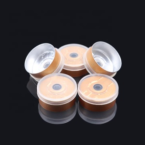 Vendita calda opaca oro argento 20mm strappo tappo in plastica in <span class=keywords><strong>alluminio</strong></span> per fiala di vetro - Product Image 2