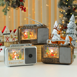 Radio Creativa Luminosa con Musica, Luce Notturna per Regali di <span class=keywords><strong>Natale</strong></span>, Decorazioni per Fidanzate e Bambini - Product Image 1