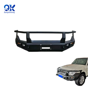 Nuevo Kit de parachoques delantero de acero de gran venta con recortes de gancho de remolque para <span class=keywords><strong>Mitsubishi</strong></span> Pajero <span class=keywords><strong>Montero</strong></span> <span class=keywords><strong>V80</strong></span> V90 V93 V97 - Product Image 1