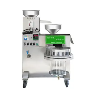 Máquina de prensado de aceite para uso doméstico, con filtro de aceite al vacío, de fábrica, 15 Kg/h