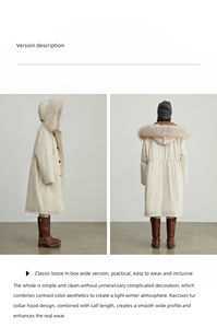 <span class=keywords><strong>Abrigo</strong></span> <span class=keywords><strong>de</strong></span> Invierno para Mujer, Tela <span class=keywords><strong>de</strong></span> Poliéster, 90% Plumón <span class=keywords><strong>de</strong></span> Pato, <span class=keywords><strong>Abrigo</strong></span> Informal Cálido, Chaquetas <span class=keywords><strong>de</strong></span> Plumón <span class=keywords><strong>de</strong></span> <span class=keywords><strong>Ganso</strong></span> Personalizadas para Mujer - Product Image 4