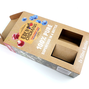 Boîtes d'emballage <span class=keywords><strong>en</strong></span> carton ondulé pour bouteilles, prix d'usine, boîtes d'expédition personnalisées pour vin et bière, emballage cadeau pour verres à vin - Product Image 5