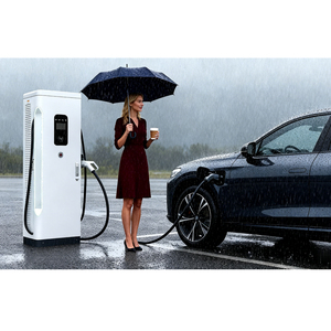 สถานีชาร์จรถยนต์ไฟฟ้าพลังงานสะอาด 22kW 32A พร้อมแอปพลิเคชันสำหรับสมาร์ทโฟนระบบ Android และ IOS พร้อมสายชาร์จ Type 2 - Product Image 4