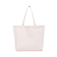 Sac de courses en toile recyclable coloré VerityGrace, poignée moyenne, logo personnalisé, fermeture éclair, écologique, pour événements promotionnels