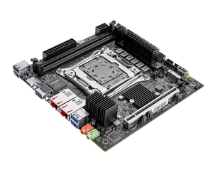 창왕 마이크로컨트롤 X99 ITX NAS <span class=keywords><strong>몬스터</strong></span> 메인보드, 듀얼 10G 네트워크 포트, 8베이, LGA2011-3 소켓 산업용 제어 - Product Image 1