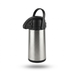 Carafe isotherme à double paroi en acier inoxydable de 3 L avec pompe, distributeur de café sous vide - Product Image 6