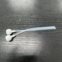 Tuyau en silicone en gros avec bille de gravité pour irrigateur buccal, accessoire de pulvérisation pour biberon